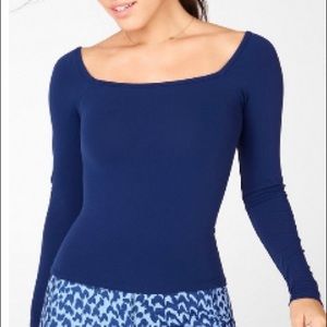 NWT Fabletics Emilia Sculpknit long sleeve top II